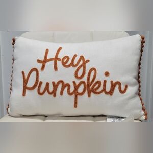 'Hey Pumpkin' Pillow
